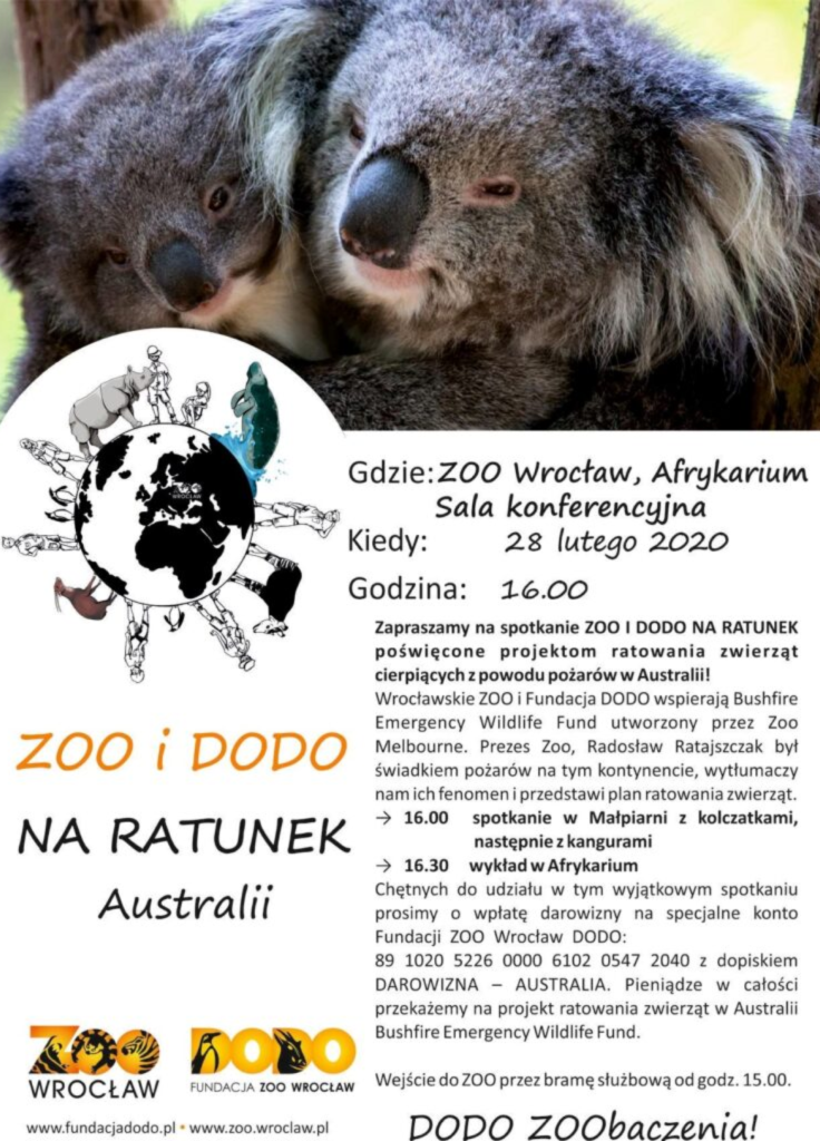 Zoo and Dodo to rescue Australia’s animals